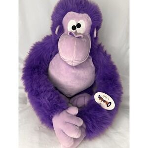 Bestever Plush John Doze Studios Stuffed Purple Orangutan Ape Monkey  Hugger 18"